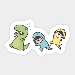 T-rex ROAR Sticker